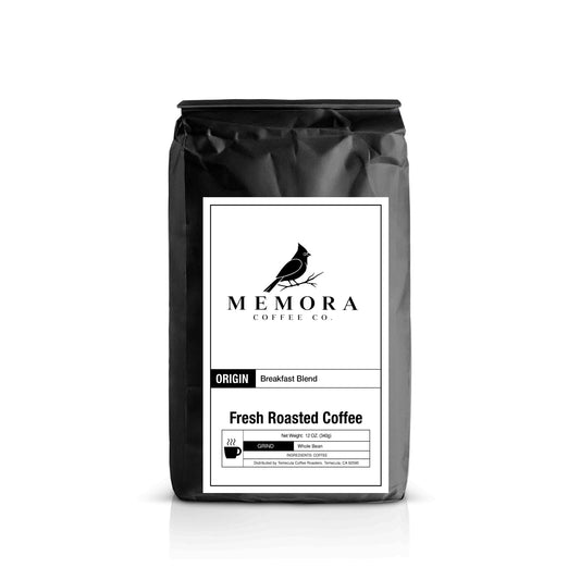 Breakfast Blend medium roast coffee, 12oz bag